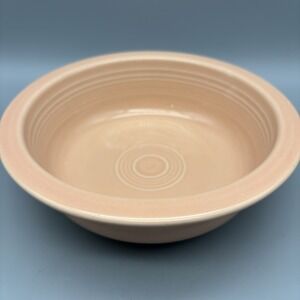 Retired HLC Fiesta Ware Apricot 8.25" Round Serving Bowl